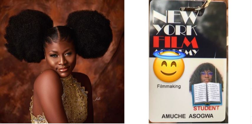 Ex-BBNaija 2018 housemate Alex Unusual attends New York Film Academy (photos)