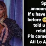 Yvonne Jegede tells her former admirers to shoot their shot with her 
