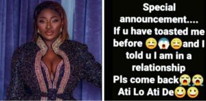 Yvonne Jegede tells her former admirers to shoot their shot with her