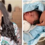 Actress Ruth Kadiri shares first photos of her newborn daughter