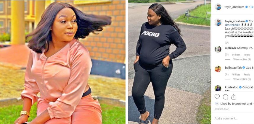 Ruth Kadiri has reportedly given birth to a baby girl