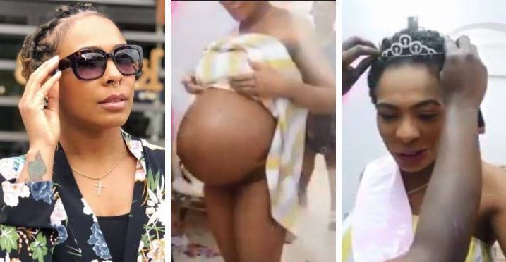 T-Boss shares lovely video from her baby shower