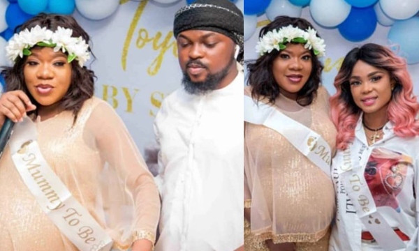 Reportedly, Toyin Abraham Welcomes Baby Boy