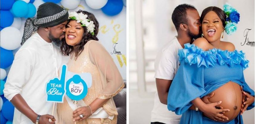 Actress Toyin Abraham reveals her baby's name 8 days after giving birth to him 