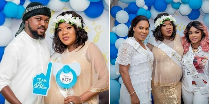 See Photos Of Toke Makinwa, Iyabo Ojo And Others At Toyin Abraham's Surprise Baby Shower