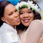 Fathia Balogun Congratulates Toyin Abraham Says They Had To Keep It For So Long