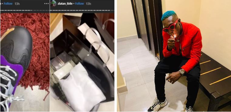 Rapper Zlatan complains about spending N1.9m at a boutique (videos)