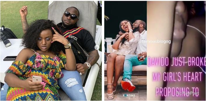 Nigerian lady in tears over Davido's plans to marry Chioma