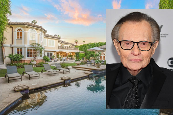 LARRY KING'S BEVERLY HILLS HOME-ft