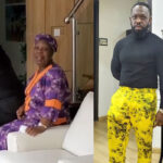 Timaya gives him mum a lap dance