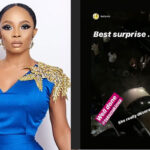 Toke Makinwa rounds off her 35th birthday celebration by surprising her P.A with a car