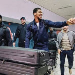 Anthony Joshua arrives Saudi Arabia ahead of his match with Andy Ruiz