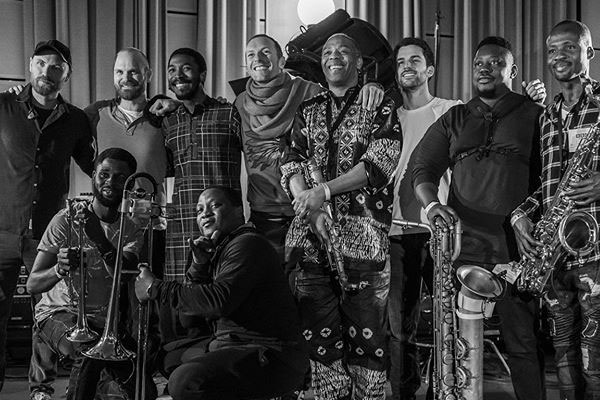 British Rock Band, ColdPlay shares photo of Femi Kuti and his band on their Instagram page after rounding off series of performances together over the past week