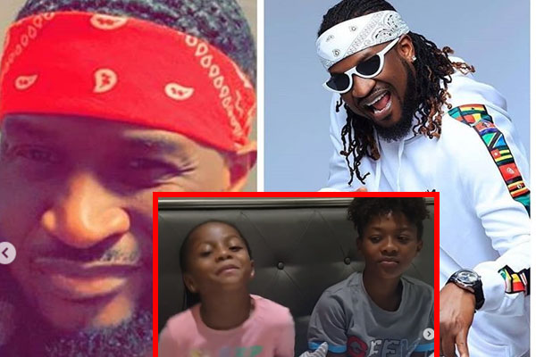 Check out Peter Okoye's kids beautiful birthday message to PSquare.