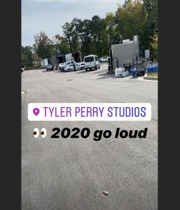Davido hints fans of his work from Tyler Perry's new $31M studio in Atlanta, USA.