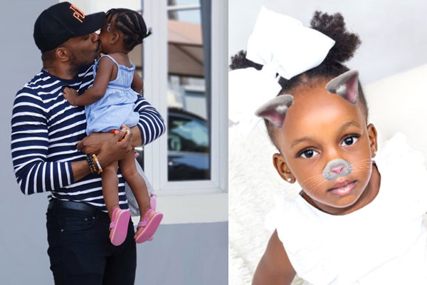 Ebuka Obi-Uchendu celebrates his daughter, Jeweluchi as she turns 3years old today