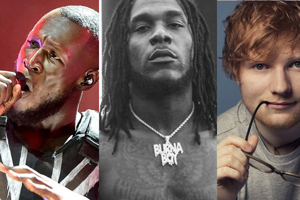 Grammy-nominated BurnaBoy collaborated with British rapper Stormzy and English singer Edsheeran on a new song title, OWN IT