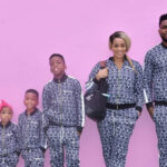 Joseph Yobo and family stuns in matching outfit