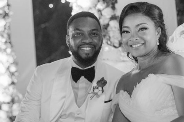 Nollywood actress, Linda Ejiofor celebrates 1years wedding anniversary with her husband, Ibrahim Suleiman