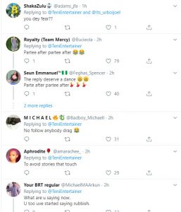 When is Teni Traveling to South Africa