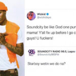 Wizkid deletes his tweet after raging