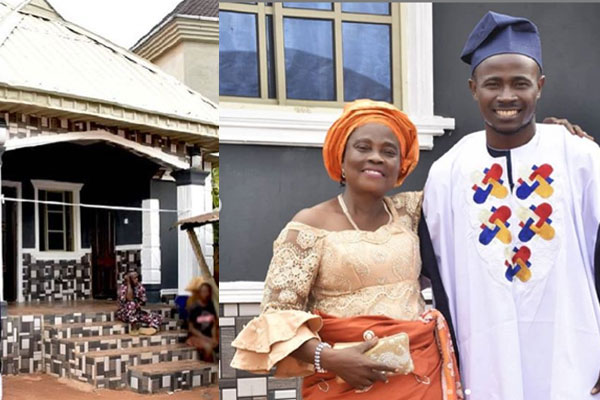 comedian Gbovo dedicates his new house to his mum