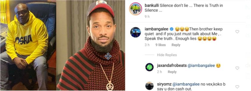 ‘Brother keep quiet and stop talking about me’ – Dbanj calls out former manager, Bankulli and he responds