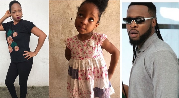 Nigerian lady claims singer Flavor N’abania is the father of her child 