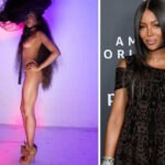 49years old Super model, Naomi Campbell bares all in new campaign