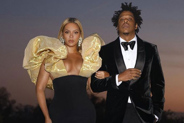 Beyonce and Jayz at the Golden Globe awards Last night