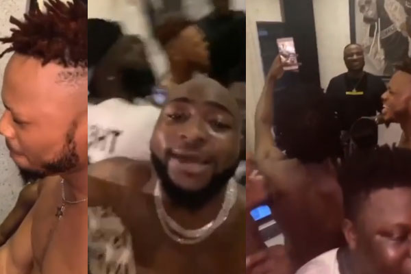 Davido, Poco Lee, Peruzzi, Zlatan, Obama and others conduct a praise and worship session [Video]