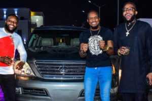 Nollywood actor JNR POPE gets an SUV gift from the E-Money and his brother KCEE