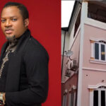 Nollywood actor and Rivers State Tourism Ambassador, Walter kalada Anga shows off his newly completed house
