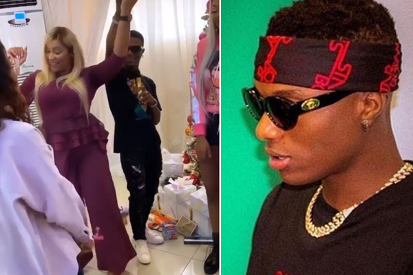 Wizkid hosted in the Unity House in cameroon in a private party of the president's family