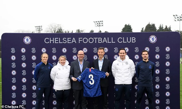 Chelsea agree new shirt sponsorship deal with mobile phone network Three, and troll fans.