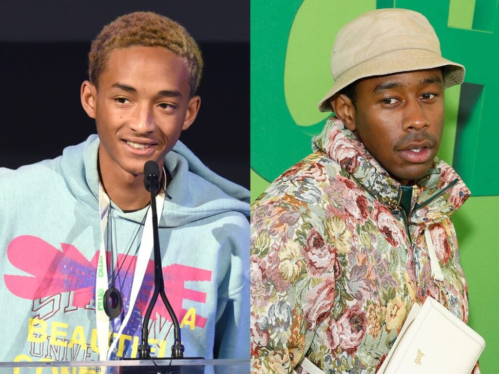 Jaden Smith calls Tyler, the Creator his 'boyfriend' after rapper wins first Grammy Award