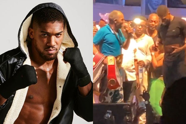 Anthony Joshua visits the New African Shrine to experience Femi Kuti's every Thursday rehearsal