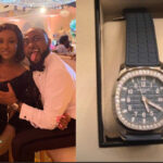 Davido gifts Chioma a Patek Philips Wrist Watch worth thousands of Dollars