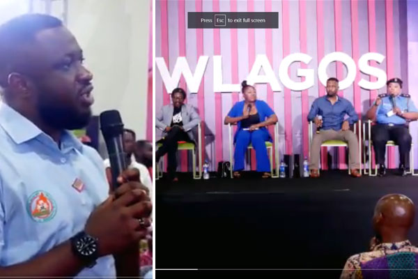 The ongoing social media week got disrupted after Police PPRO, Dolapo Badmus fired back at one of the audience