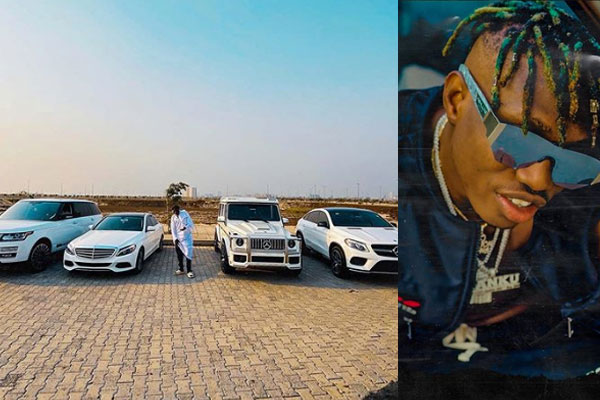 zlatan ibile shows off his cars