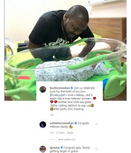 Comedian-Buchi,-welcomes-newborn-baby-boy-3