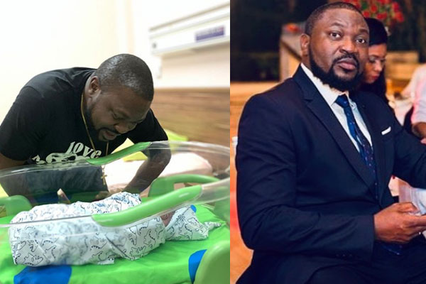 Comedian Buchi, welcomes newborn baby boy