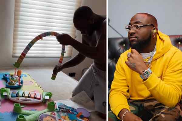 Coronavirus: watch Davido become a bricklayer