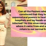 Nollywood actress, Hilda Dokubo shades fake miracle working pastors amidst coronavirus pandermic