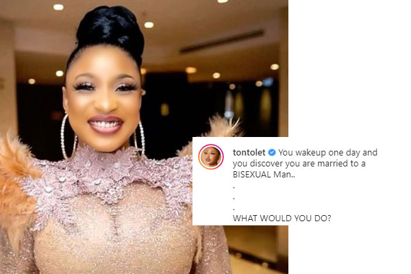 Tonto Dikeh has just dropped another bombshell