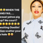 Tonto Dikeh still shooting fiery darts at her Ex