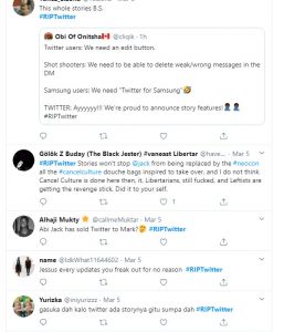 outrage on the Twitter App after the company announces the inclusion of a new fleet feature on the App