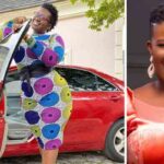 Comedienne real warri pikin acquires a new car