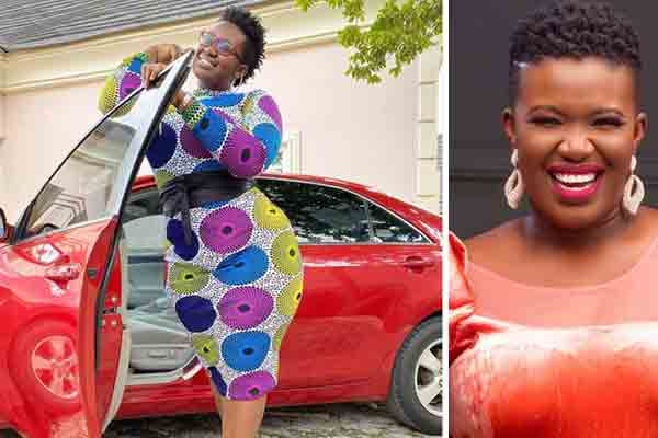 Comedienne real warri pikin acquires a new car