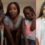 Dakore Egbuson-Akande and little girls takes on the #imasavagechallenge